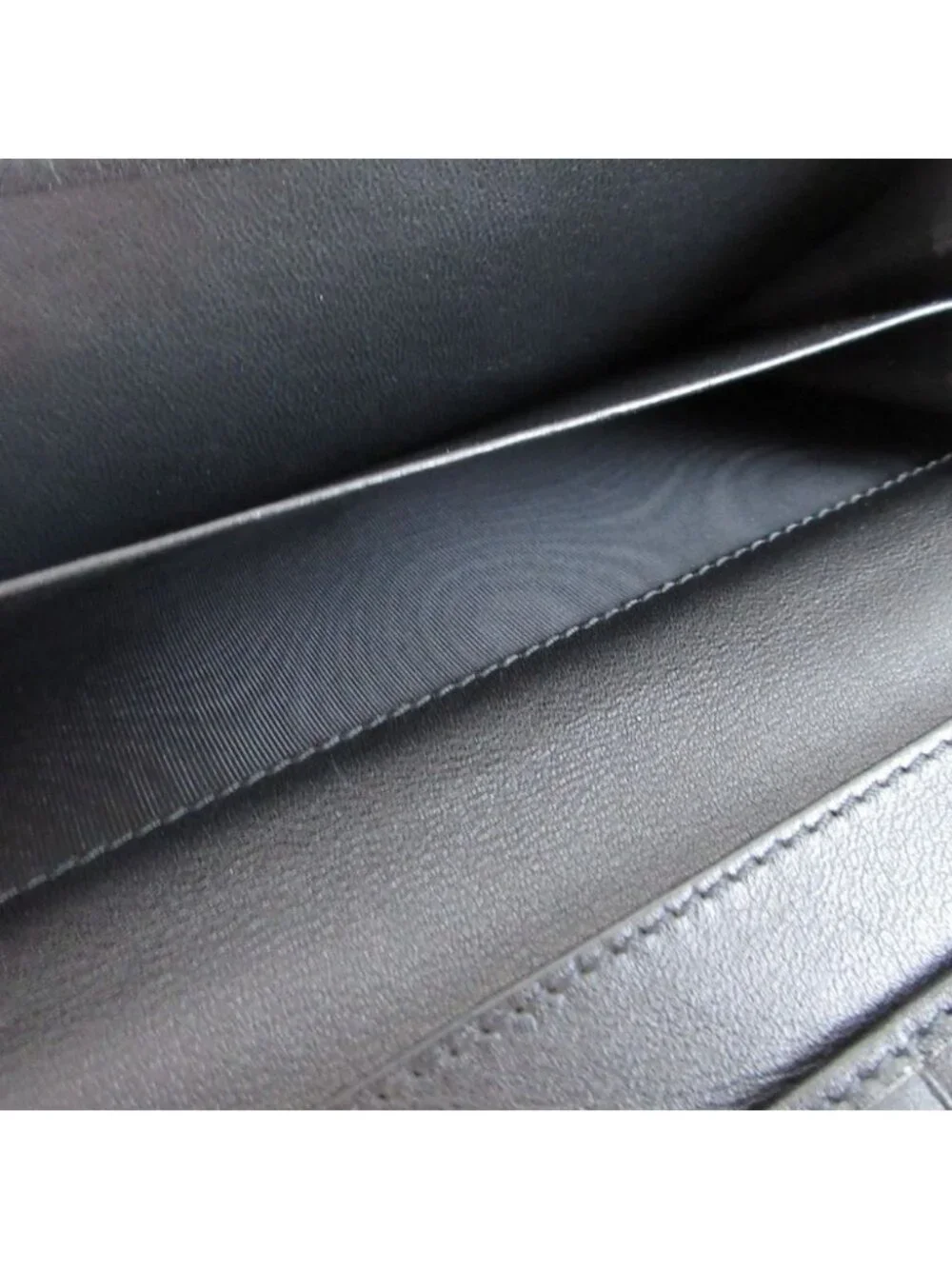 Gucci Diamante Canvas Leather Brown Black Hook Wallet
